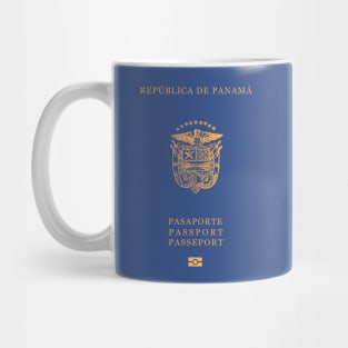 Panama passport Mug